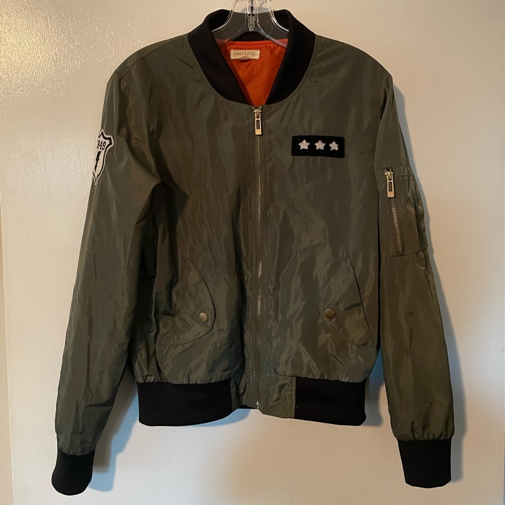 Cali Love bomber jacket size medium